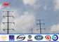 36M Galvanized Steel Electrical Power Pole For 69 kv Power Distribution Line Tedarikçi